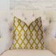 Zinnia Dust Brown and Beige Luxury Throw Pillow, 20"x36" King