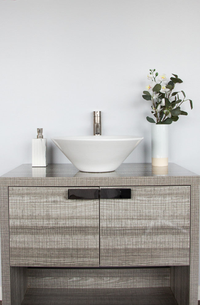 Wells Sinkware 1616 Ceramic Lavatory White