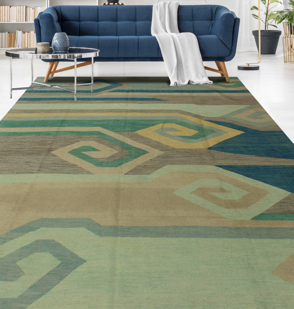 Winchester Kilim Gerardo Grey Rug