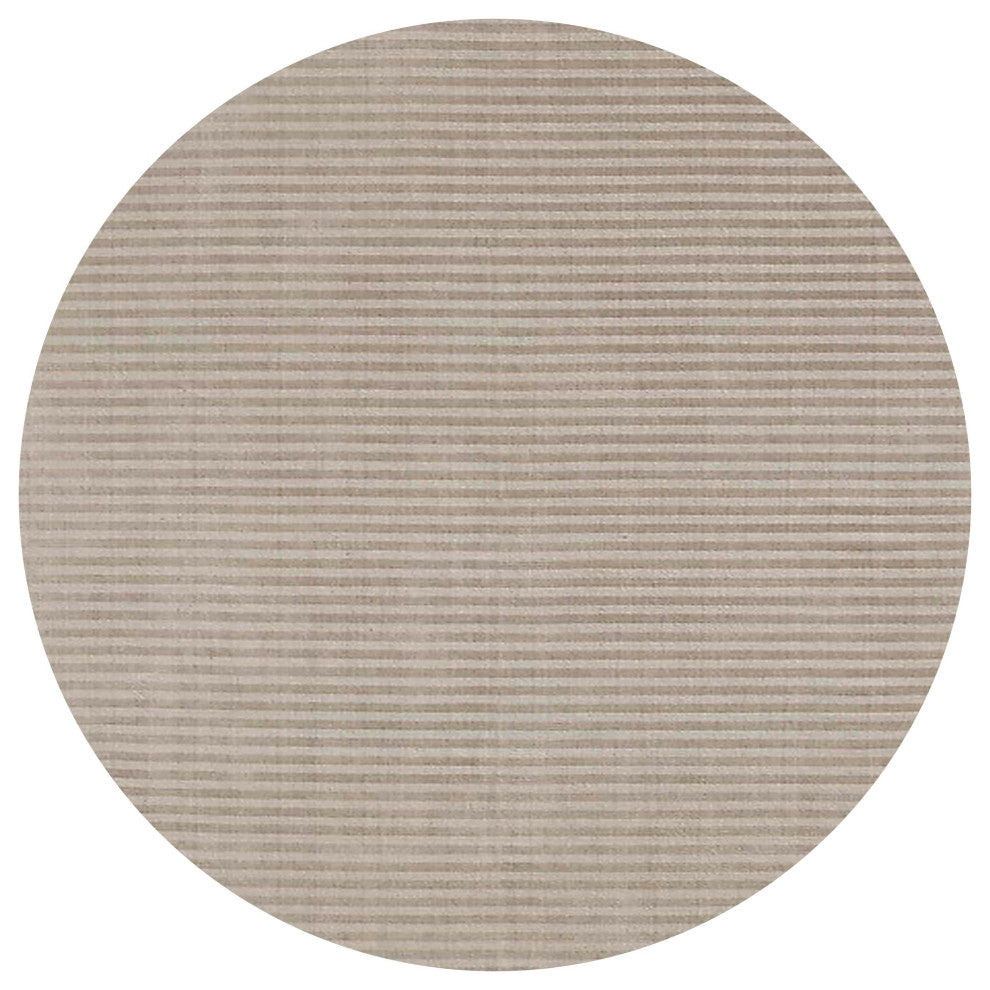 Ahgly Company Indoor Round Mid-Century Modern Area Rugs, 7' Round
