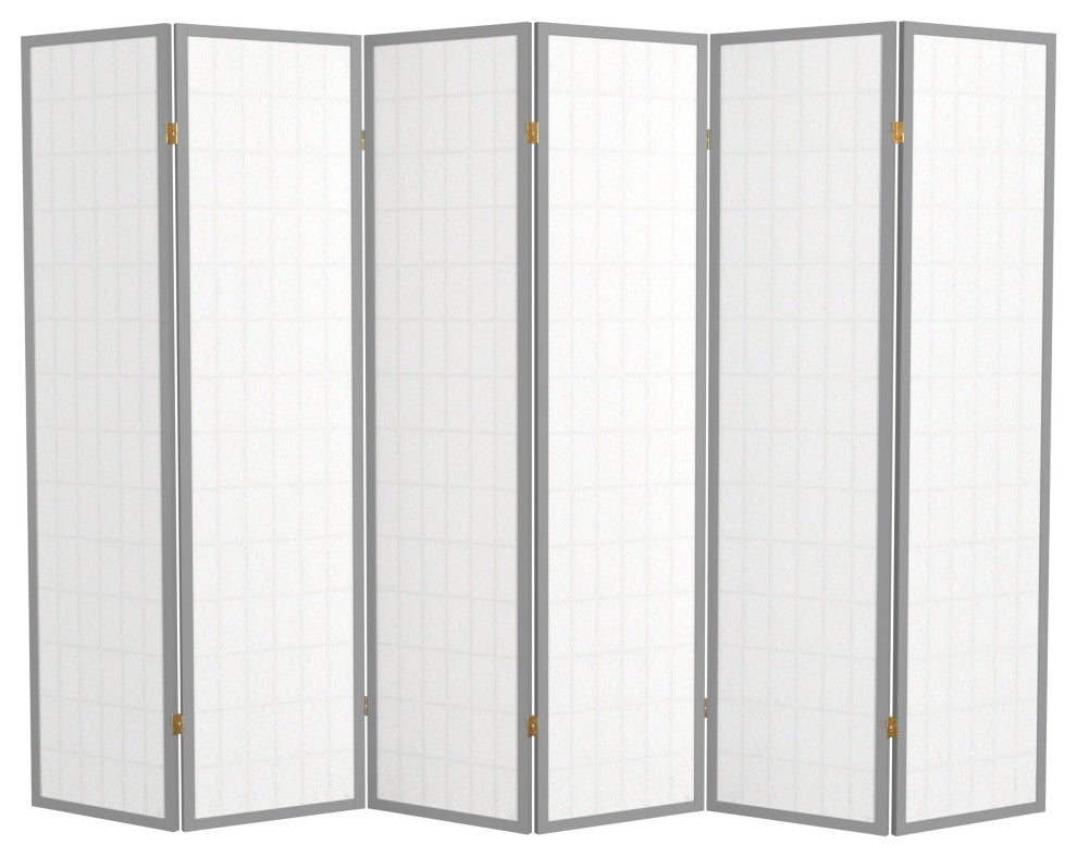 6' Tall Window Pane, Special Edition, Gray, 6 Panels