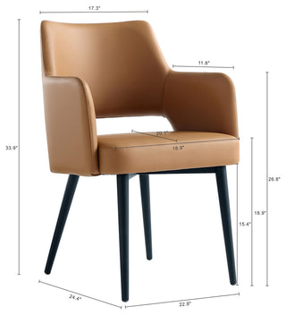 Manhattan Comfort Tremont Dining Arm Chair