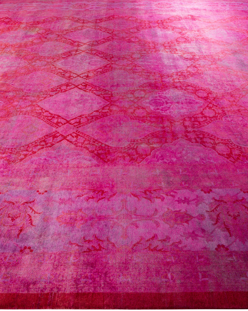 Vibrance, One-of-a-Kind Handmade Area Rug Red, 15'3"x12'3"