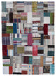 Rug N Carpet - Handmade Anatolian 5' 8'' x 7' 10'' Rustic Patchwork Kilim Rug