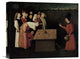 "The Conjuror" Stretched Canvas Giclee by Hieronymus Bosch, 16"x13"
