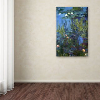 'Nympheas, 1914-17' Canvas Art by Claude Monet