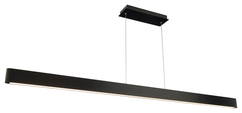 Volo LED Pendant 3000K, Black, 75"