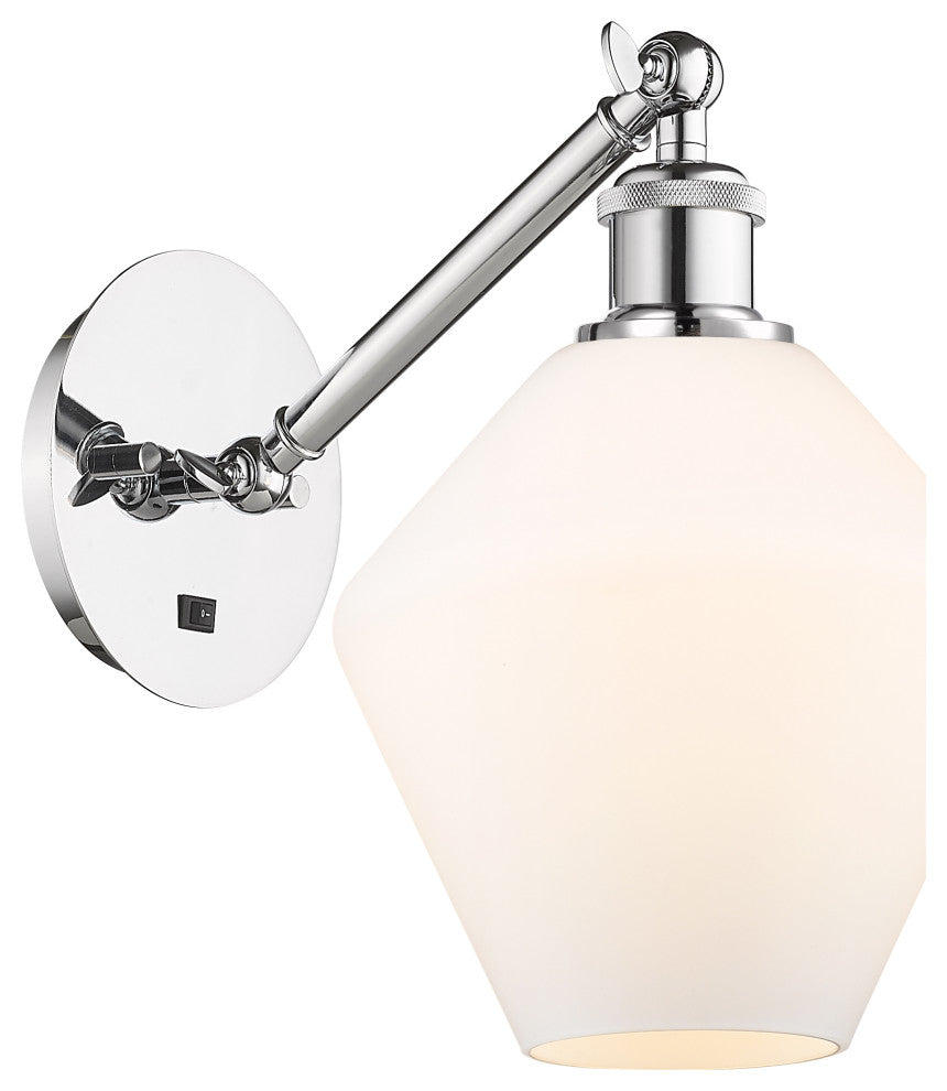 Innovations 317-1W-PC-G651-8 1-Light Sconce, Polished Chrome