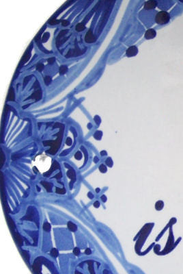 Traditional Talavera Ceramic House Plaque. Welcome my house is your house