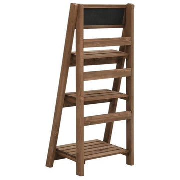 vidaXL Plant Stand Natural Wood Solid Fir Wood 15.7x11.8x35.4 in Durable