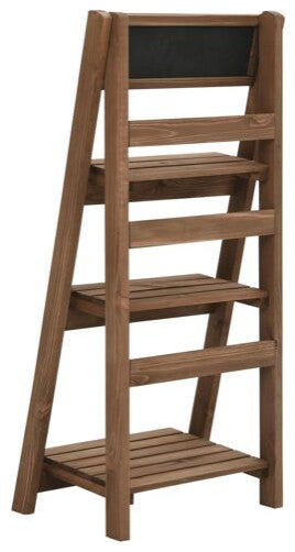 vidaXL Plant Stand Natural Wood Solid Fir Wood 15.7x11.8x35.4 in Durable