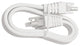 Vera, LED Undercabinet Connecting Cable, 24", White Finish