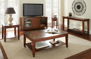 Davenport Cocktail Table With Locking Casters