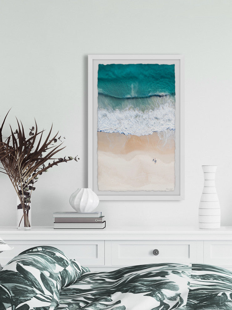 "Timeless as the Tides" Framed Painting Print, 12x18