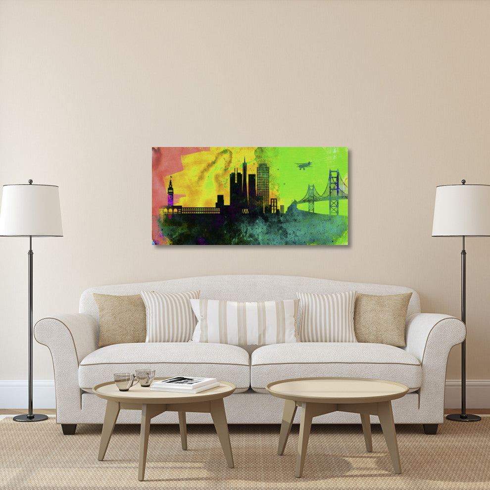 "San Francisco City Skyline" Fine Art Print