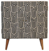 Edessa Bone Inlay Cabinet