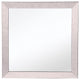 Gray Square Accent Glass Mirror