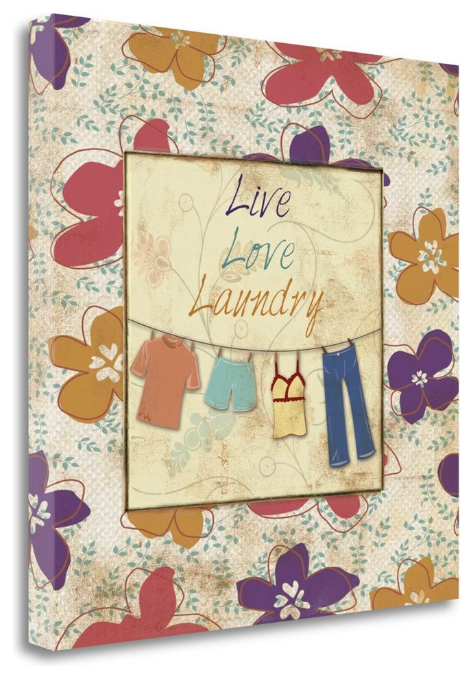 "Live Love 61" By Piper Ballantyne, Giclee Print on Gallery Wrap Canvas