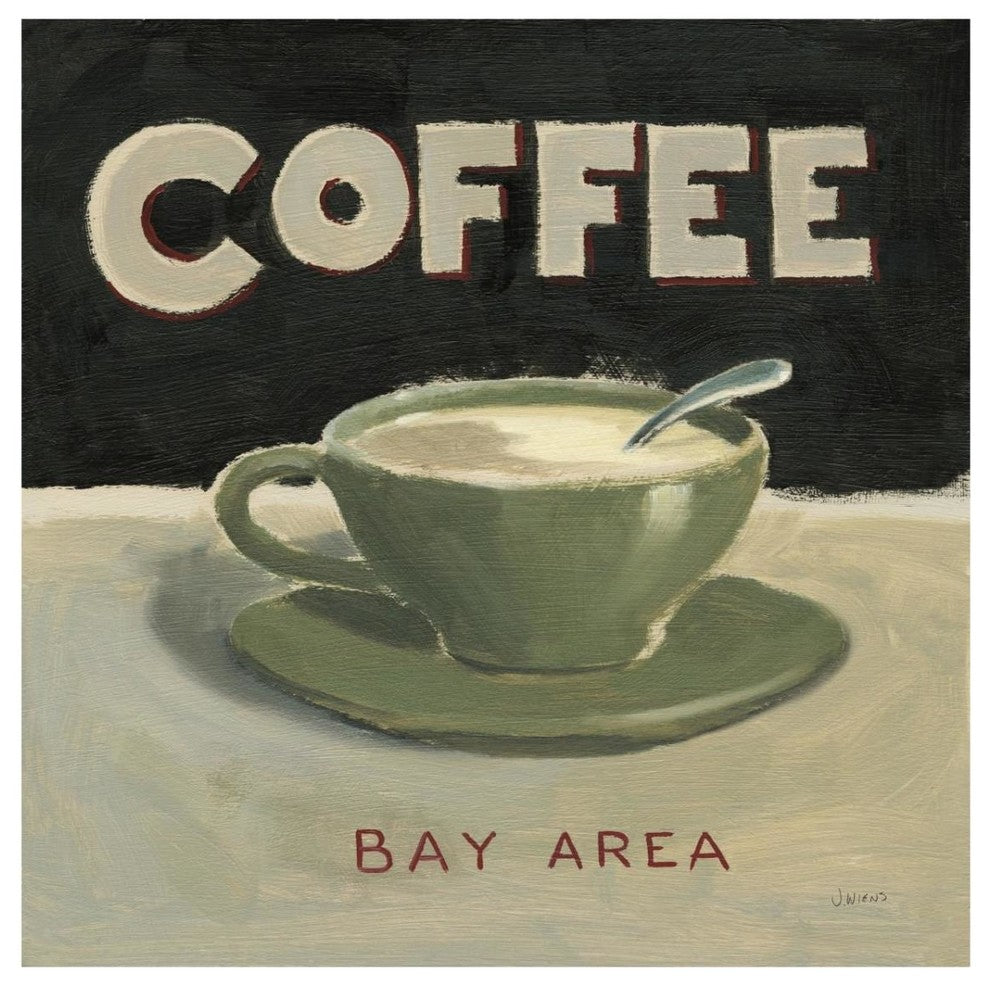 "Coffee Spot III" Digital Paper Print by James Wiens, 32"x32"