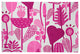 Flower Forest Spring Chenille Rug, Orchid, 2'x3'