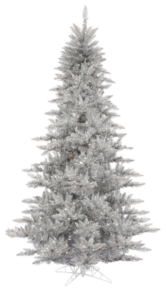 3'X25" Tinsel Silver Fir Tree 234T