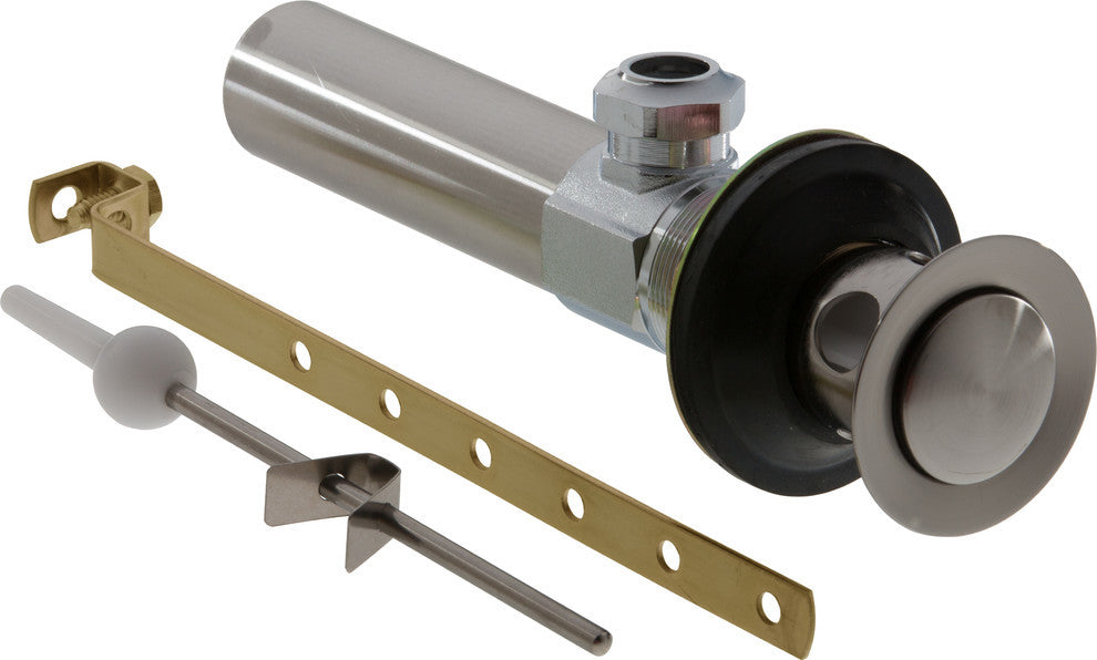 Delta Metal Lavatory Drain Assembly, Less Lift Rod, Polished Chrome