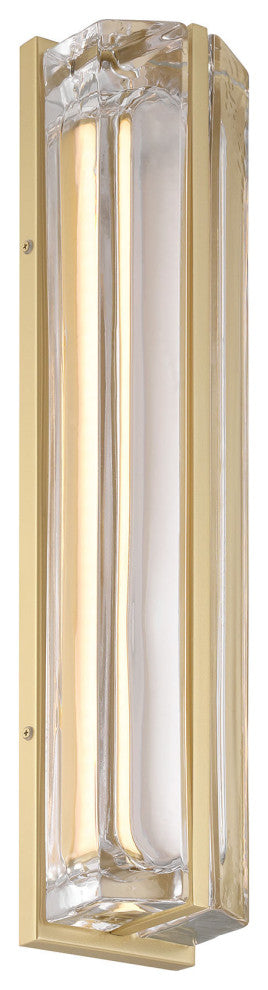 Langferd, Outdoor, 24", Gold, Clear Glass