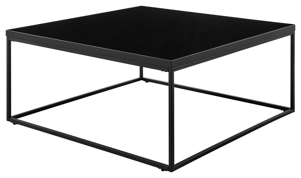 Teresa Square Coffee Table, Black