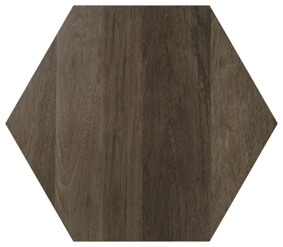 Mckinley Solid Mango Wood Side Table, Ash Grey