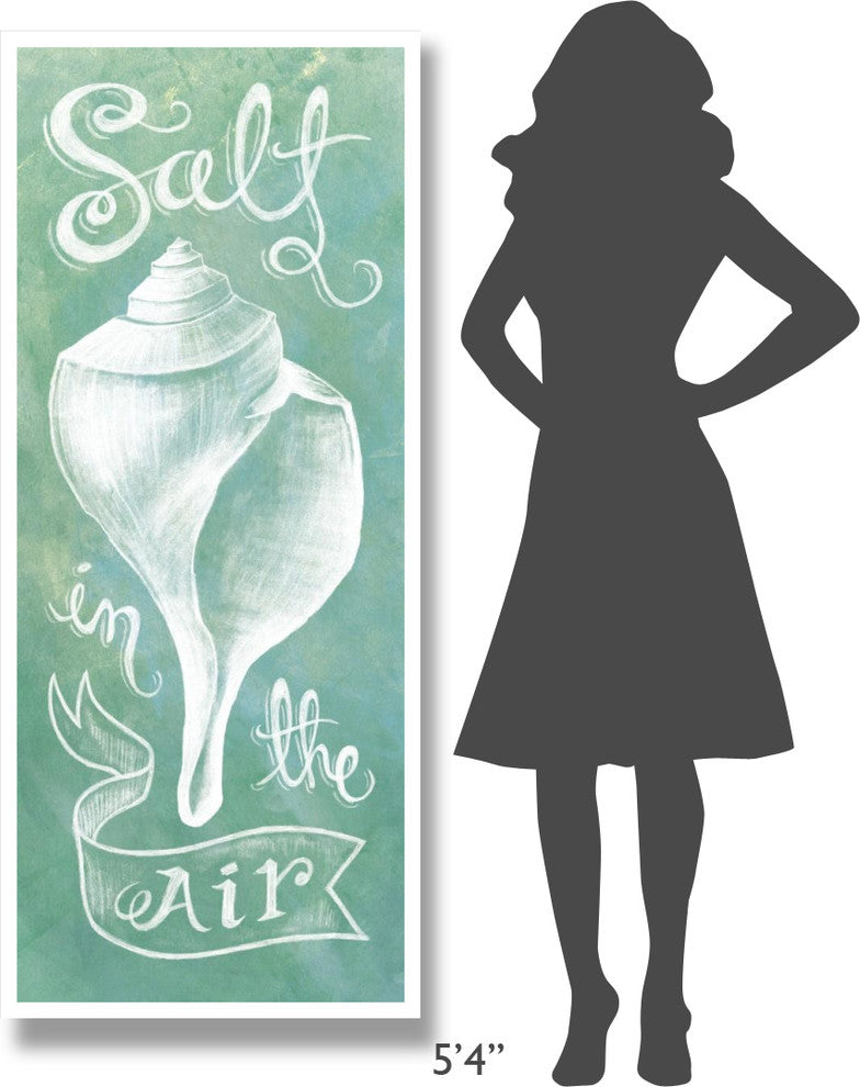 "Seashell" Digital Paper Print by Mary Urban, 26"x62"