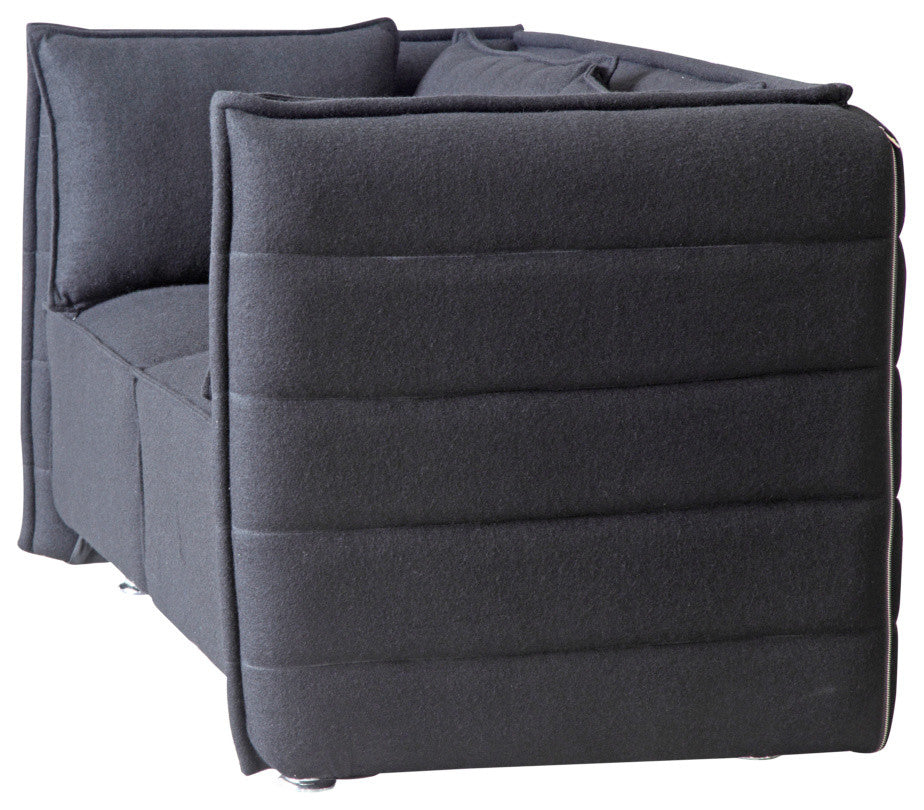 Modern Classics Sofata Loveseat, Black