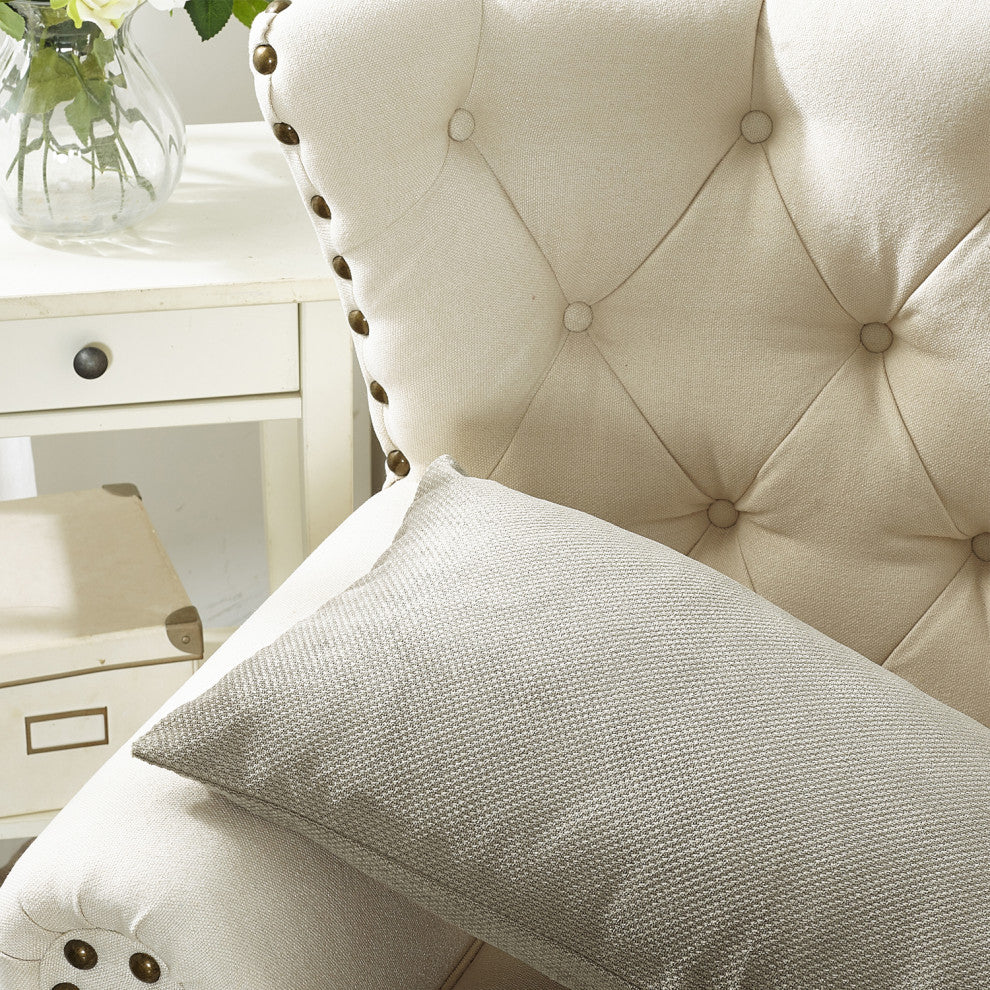 Milliken Plush Pillow Shell 2 Piece Set, Simply Taupe, 14" X 26"