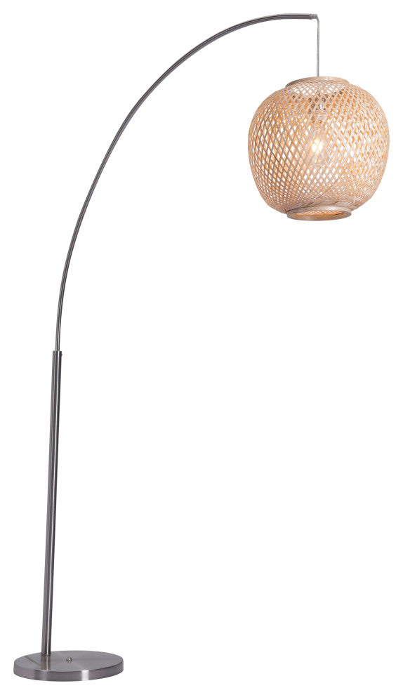 Halzey Floor Lamp Natural
