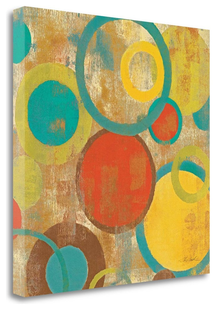"Kaleidoscope III" By Silvia Vassileva, Giclee Print on Gallery Wrap Canvas