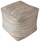 Uttermost Shiro Beige Pouf, 23958