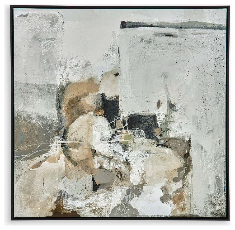 Solace I Framed Canvas