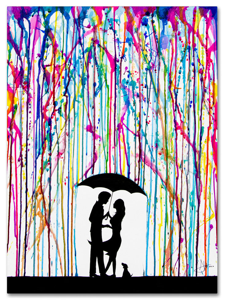 Marc Allante 'Two Step' Canvas Art, 19x14