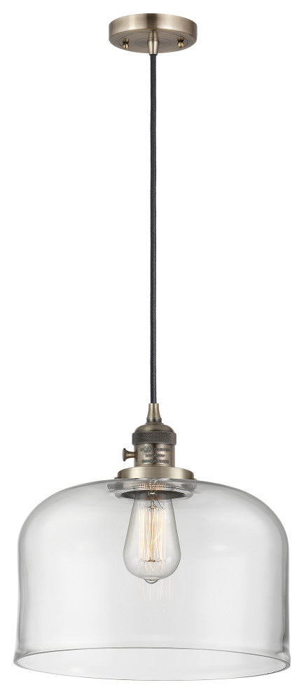 INNOVATIONS 201CSW-AB-G72-L 1-Light Mini Pendant Antique Brass