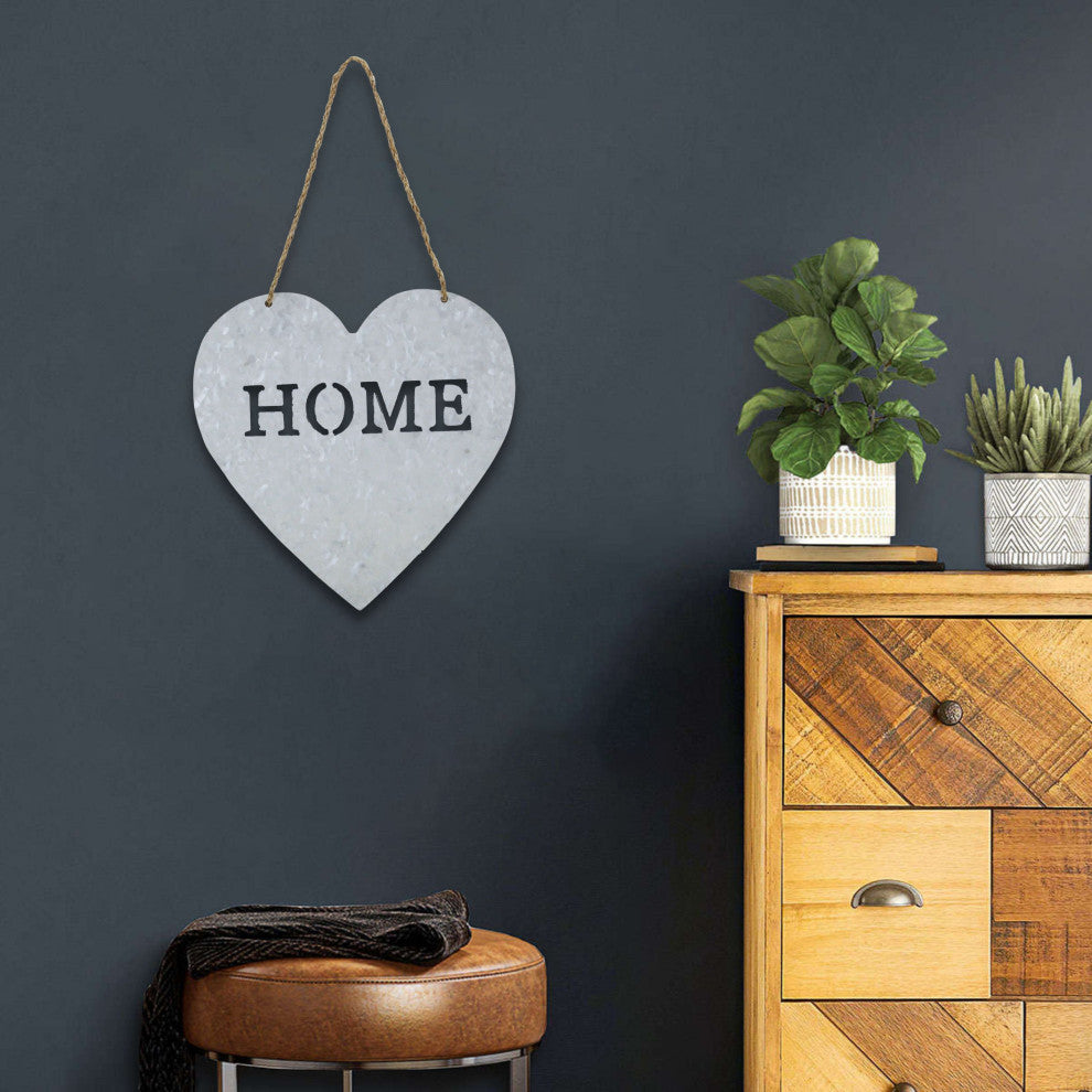 "Home" Metal Wall Decor