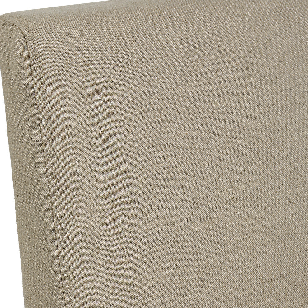 Uttermost - 23727 - Armless Chair - Coley - Tailored Tan Linen
