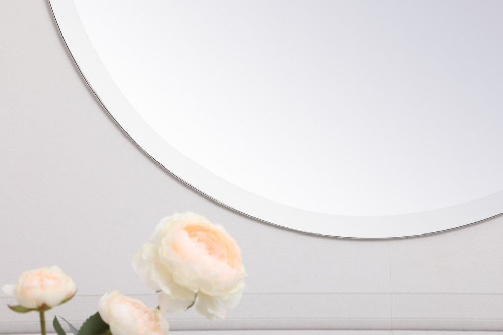 Contemporary Clear Vanity Mirror