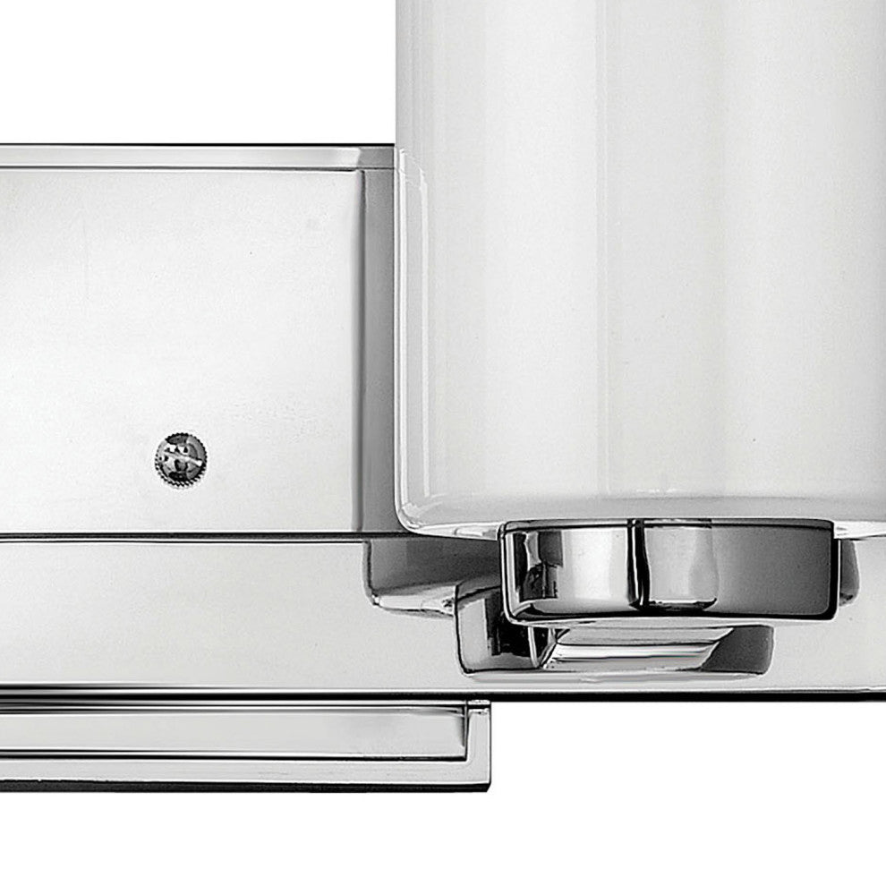 Hinkley Miley Small Two Light Vanity, Chrome