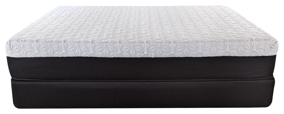 11.5" Lux Copper Infused Gel Memory Foam And High Density Foam Mattress Twin Xl