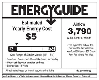 Hinkley Tiburon 56" Smart Fan, Matte Black