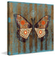 "Rustic Moth" Painting Print on Canvas by Evelia