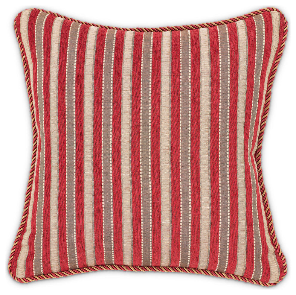 Aico Amini Lafayette 12 pc Queen Comforter Set in Red