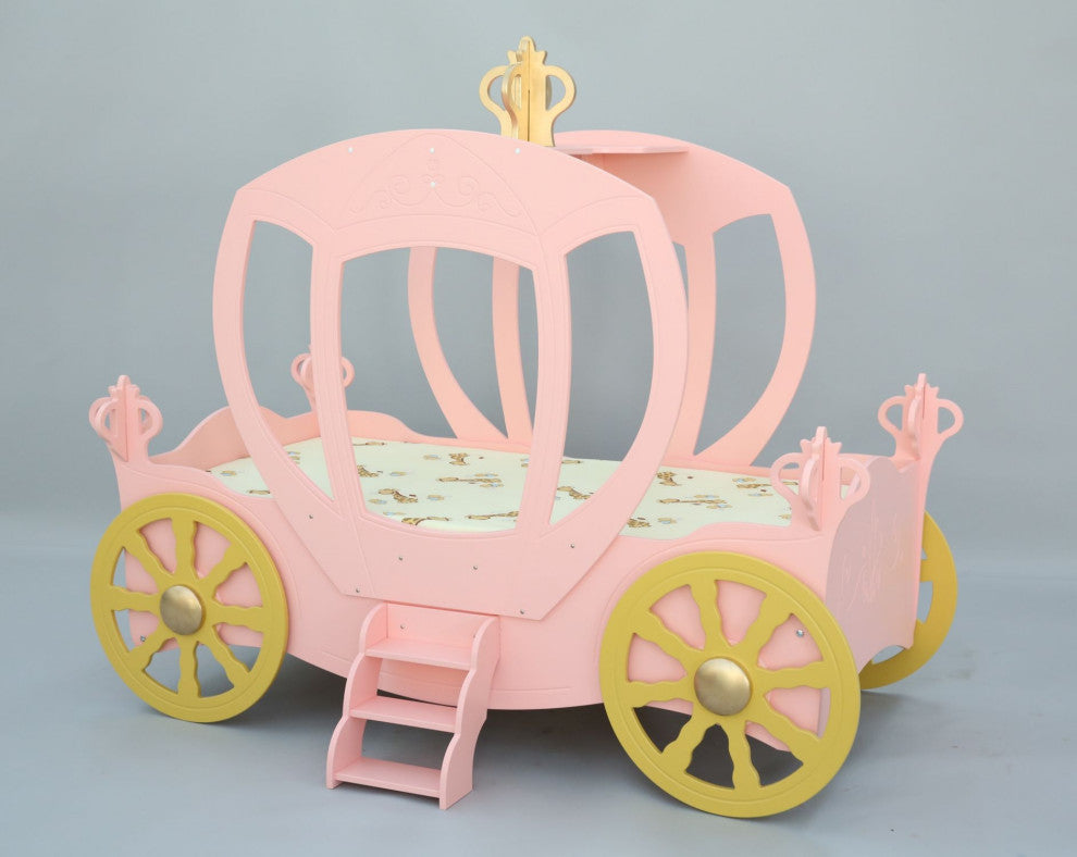 Princess Carriage Toddler Car Bed