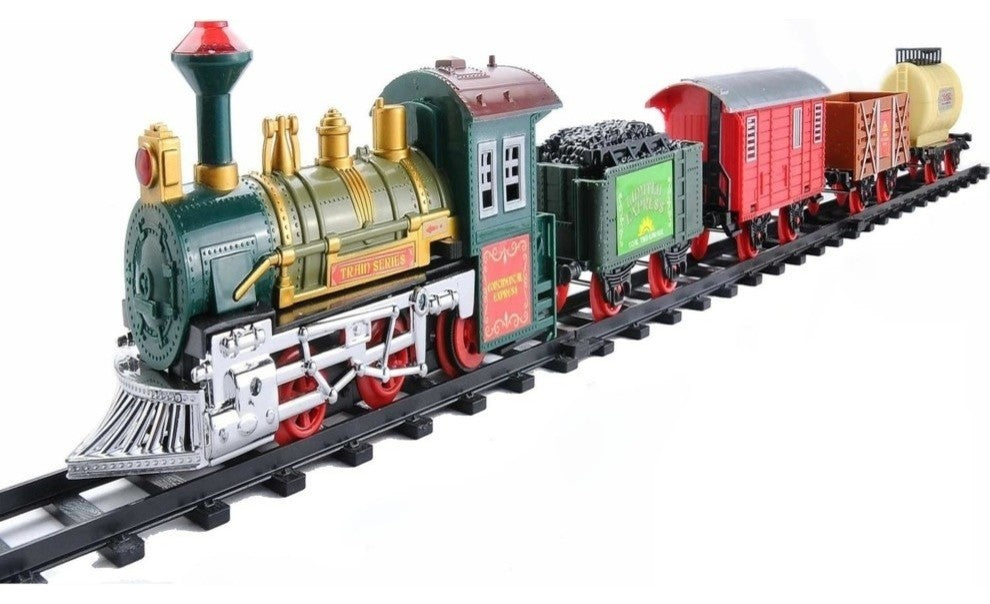 16-Battery Operated Animated Continental Train Set With Sound