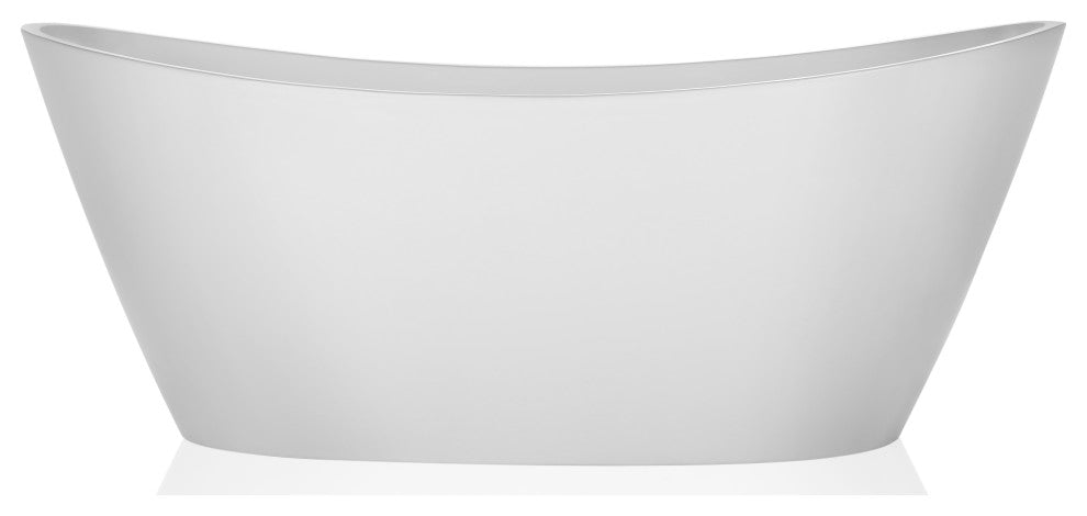 67" Luxury Freestanding Bathtub Acrylic Soaking SPA Tub by Empava
