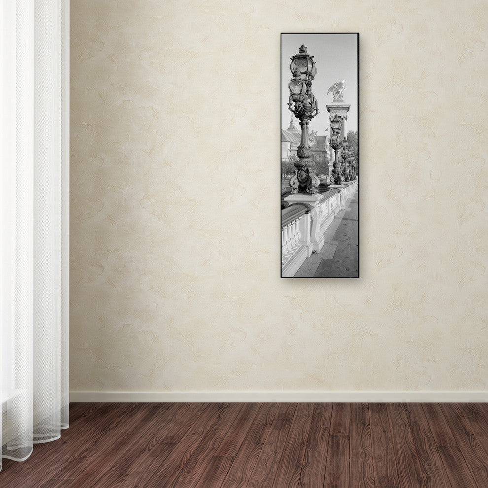 Alan Blaustein 'Paris I' Canvas Art, 16x47